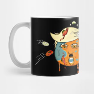 Rotten Orange Hitler - Back Mug